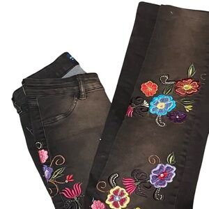 Brazil Roxx Embroidered Denim Jeans 4